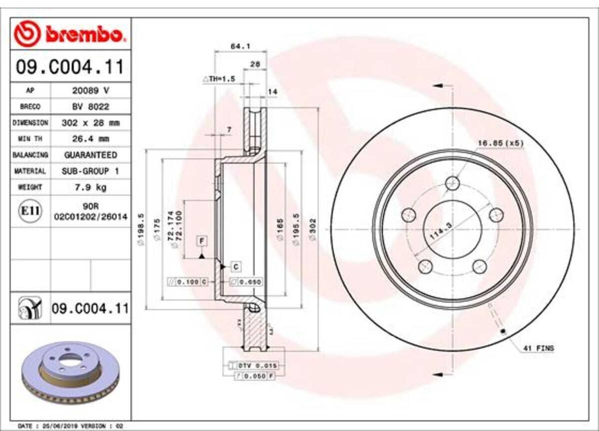 Brembo 09.C004.11
