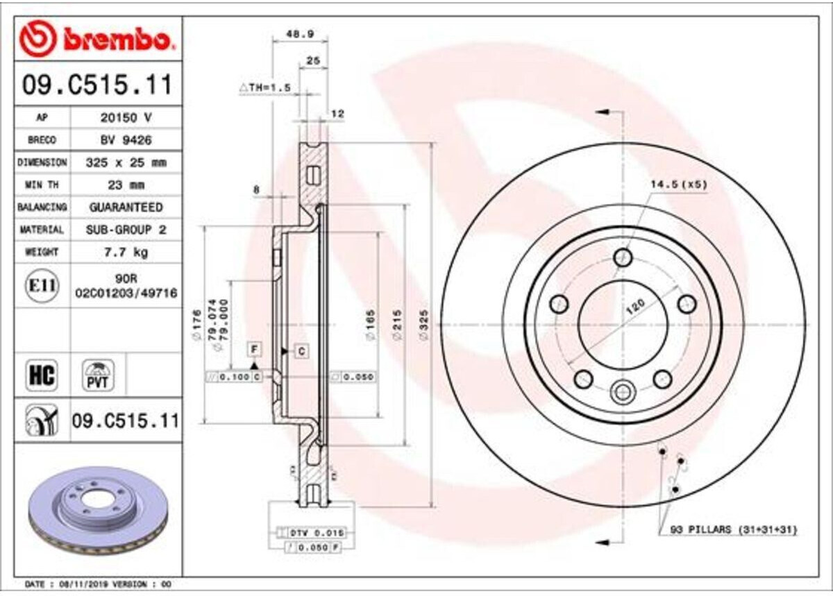 Brembo 09.C515.11