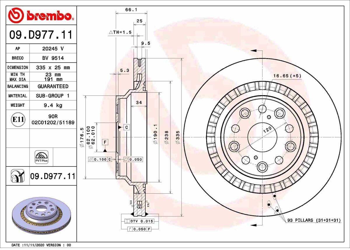 Brembo 09.D977.11