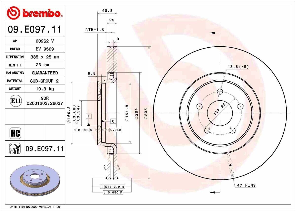 Brembo 09.E097.11