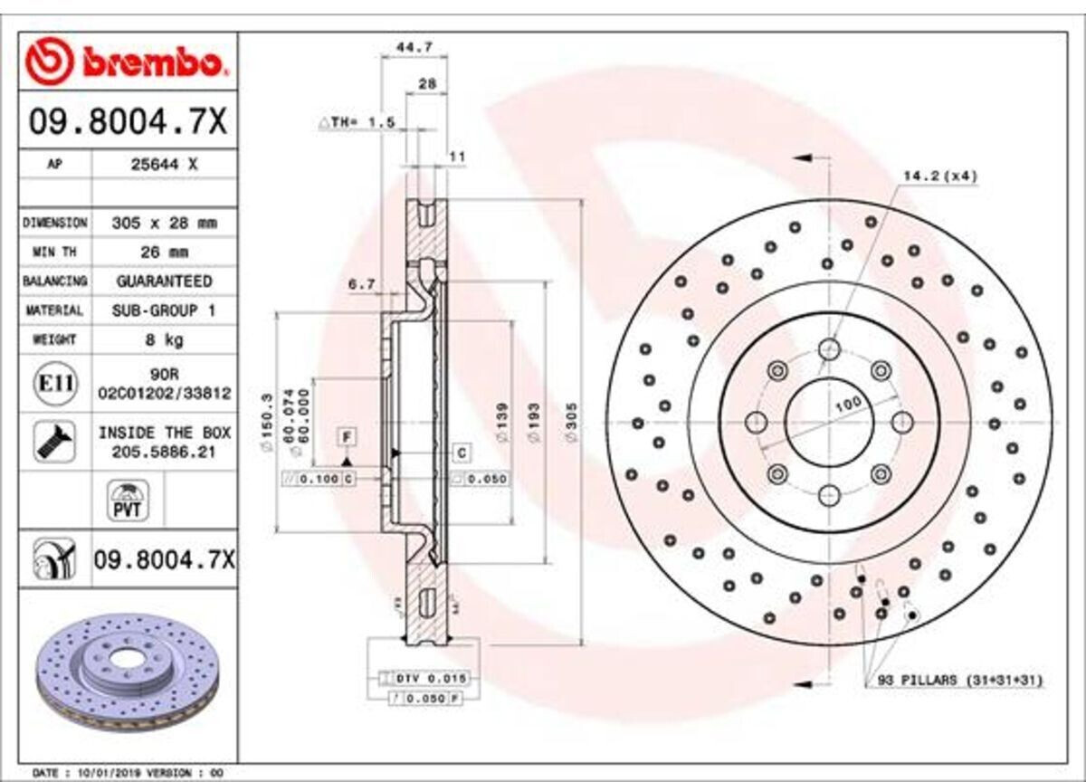 Brembo 09.8004.7X