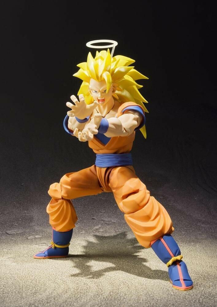 Photos - Action Figures / Transformers Bandai S.H. Figuarts Dragon Ball Z SSJ 3 Son Goku 16cm 