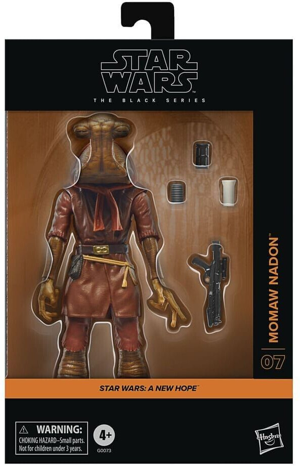 Hasbro Star Wars Black Series Episode IV Deluxe Momaw Nadon 15cm