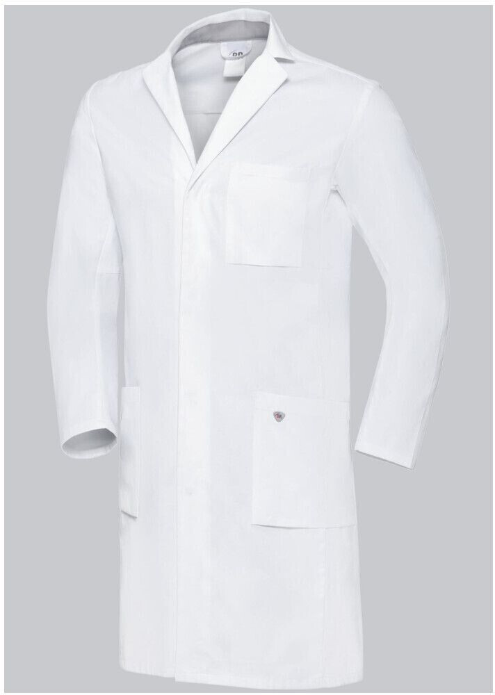 BP doctor's coat for men Cotton white