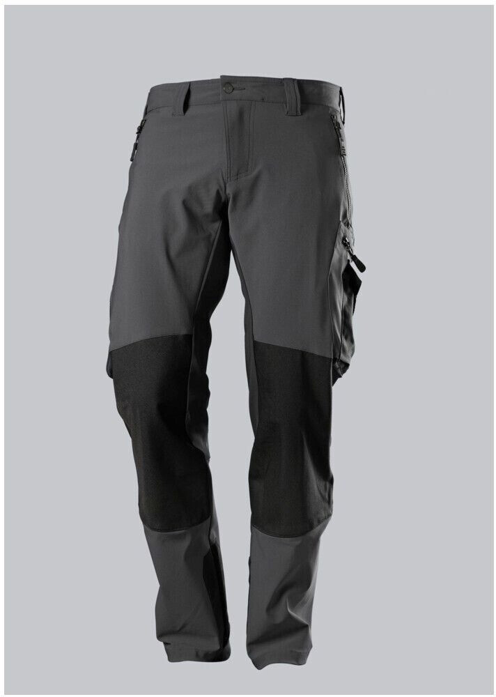 BP SuperStretch-Workpants with knee pockets anthracite/black