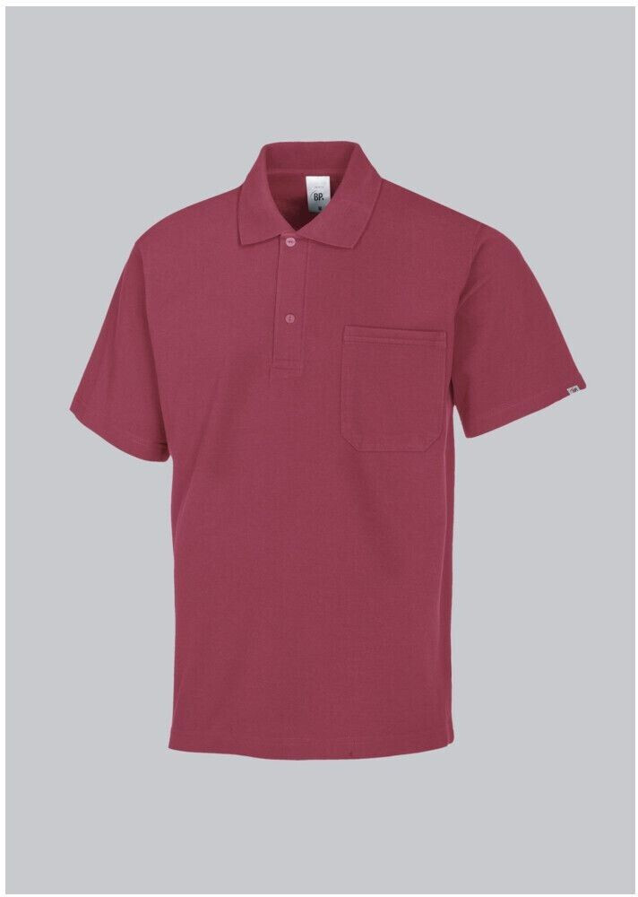 BP Poloshirt unisex brombeere