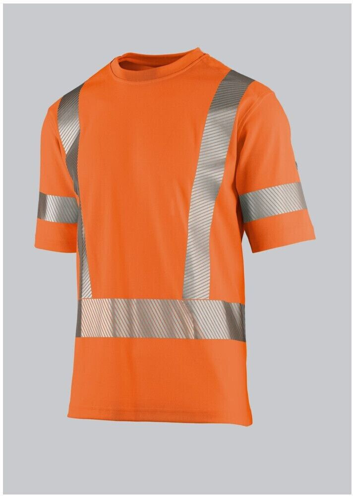 BP T-Shirt with Ärmel-Reflexstreifen orange