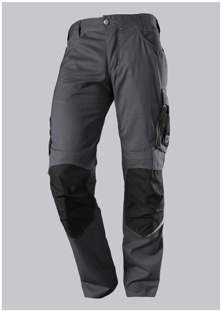 BP light Workpants with knee pockets anthracite/black