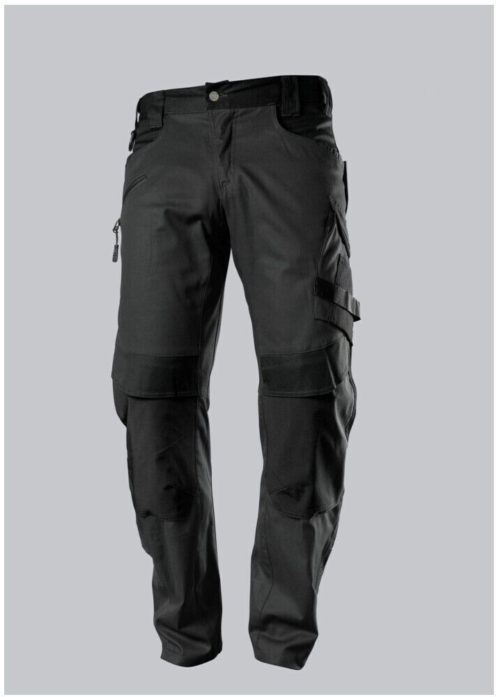 BP Stretch-Workpants with knee pockets black