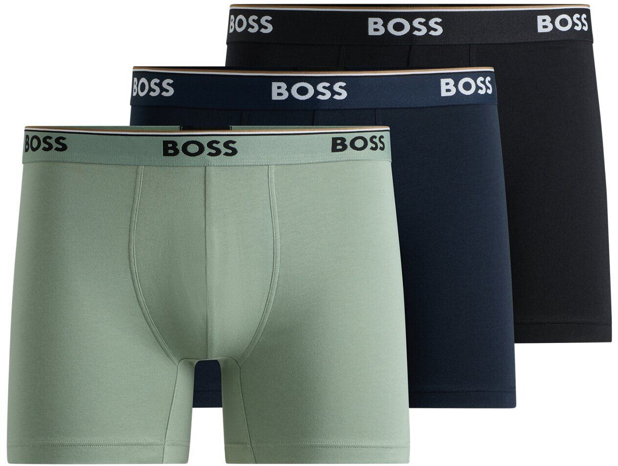 Hugo Boss Power Boxer 3 Units (50517828) black/green/blue