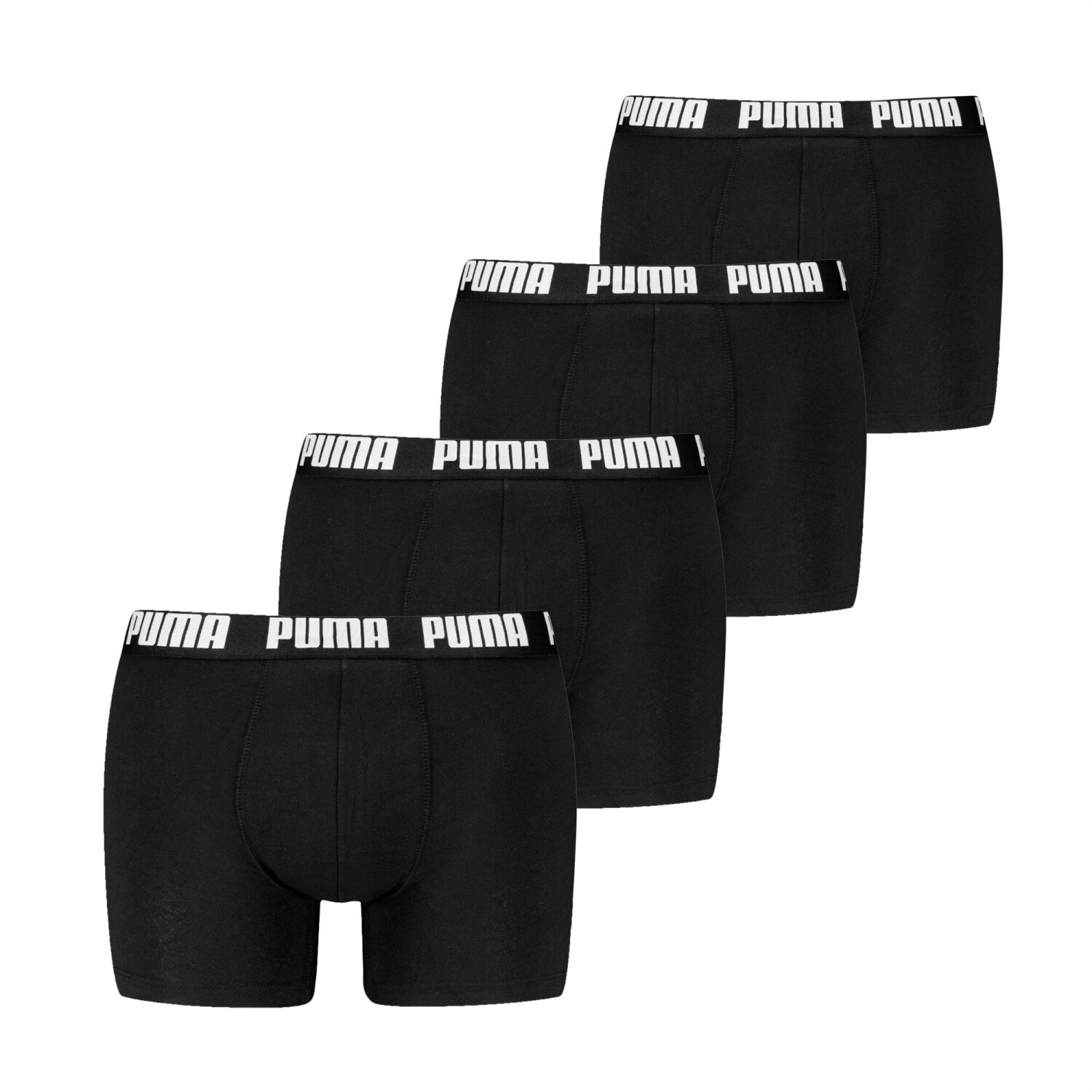 Puma Boxer Briefs 4-Pack Men (938438) black/grey melange