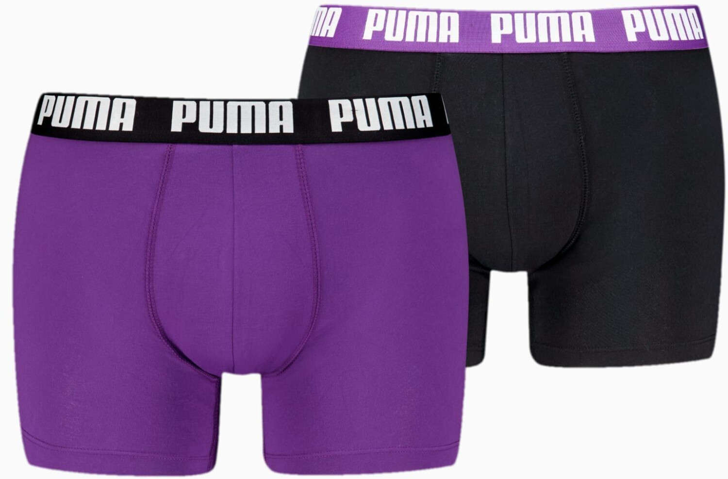Puma Men's Boxer Briefs 2 Pack (938320) violet/black