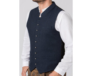 Gilet Devito Homme - Style Classique En Loden Bleu - Stockerpoint