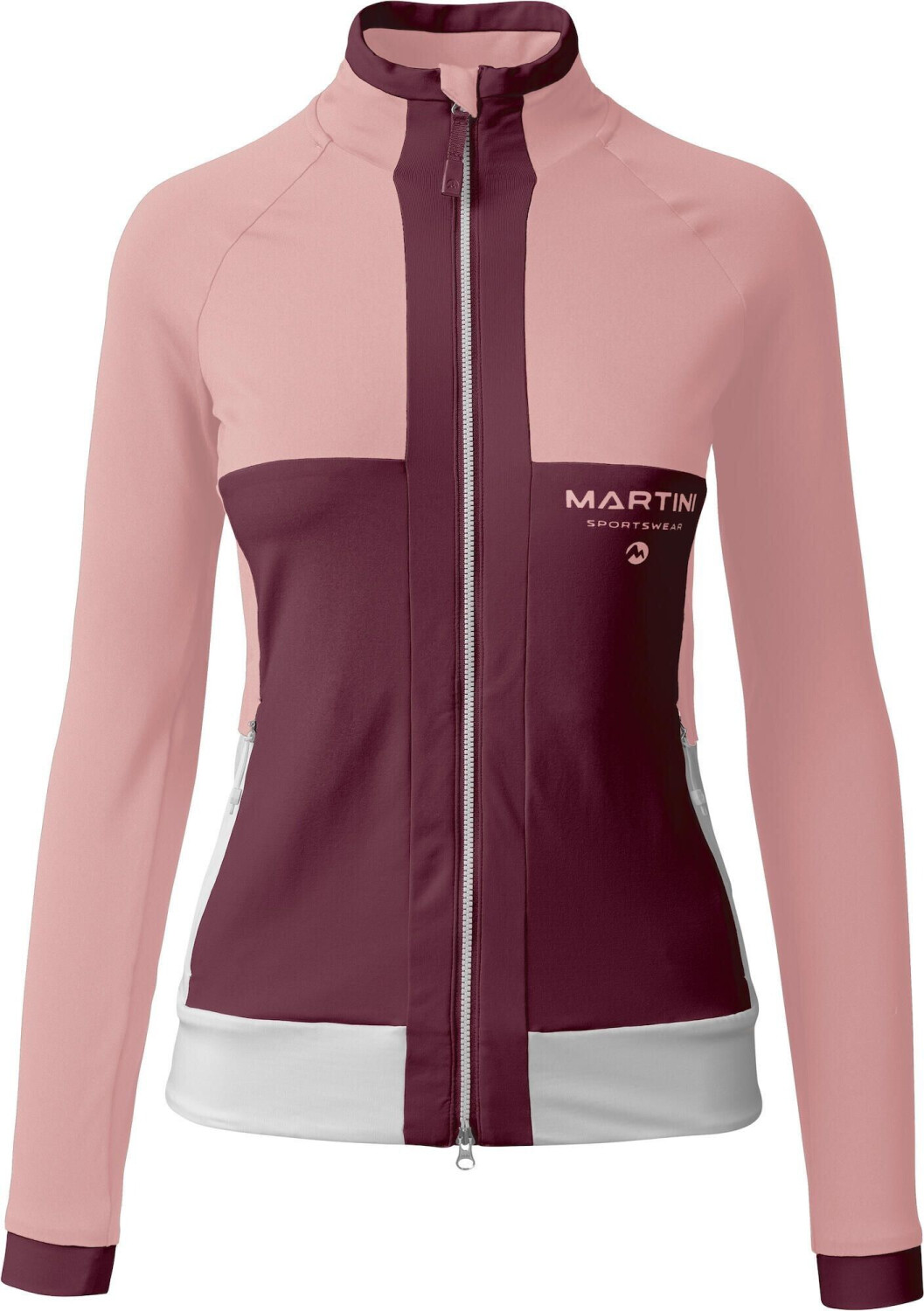 Martini Sportswear Alpmate Midlayer Jacket W wild rose/fairy tale/white