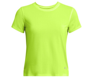 Under Armour UA Launch Kurzarm Oberteil fur Damen 1382434 neon gelb ab 18 99 Preisvergleich bei idealo