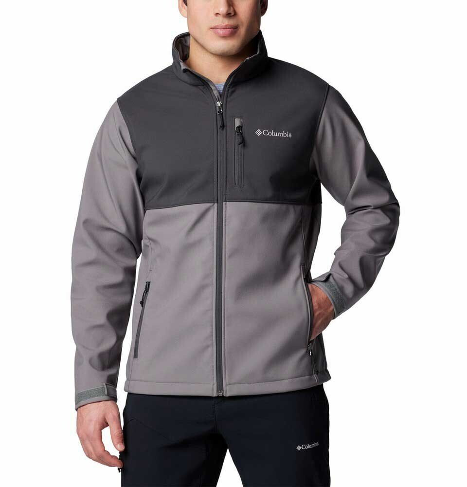Columbia Ascender Softshell Jacket 1556534 024 city grey ab 64 99 Preisvergleich bei idealo