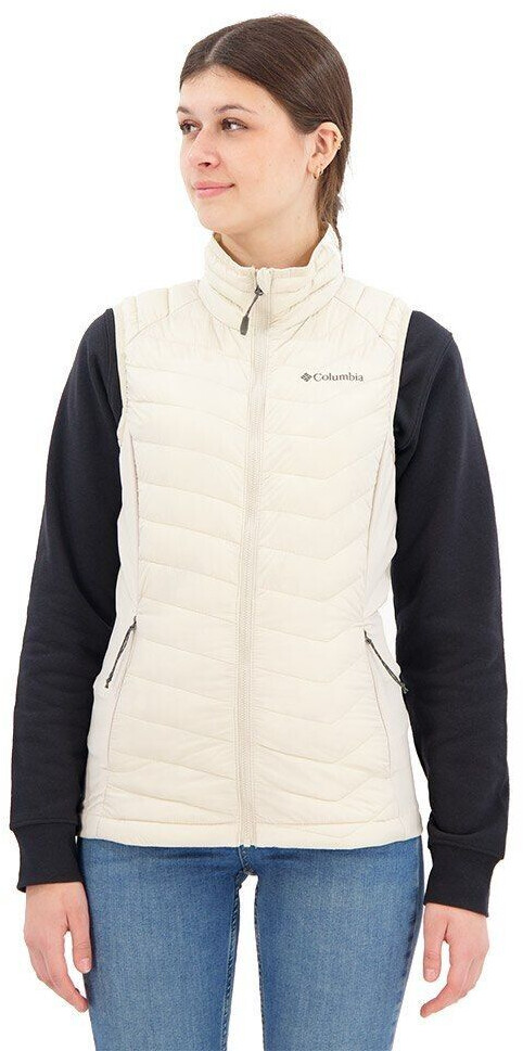Columbia Powder Pass Vest Women dark stone