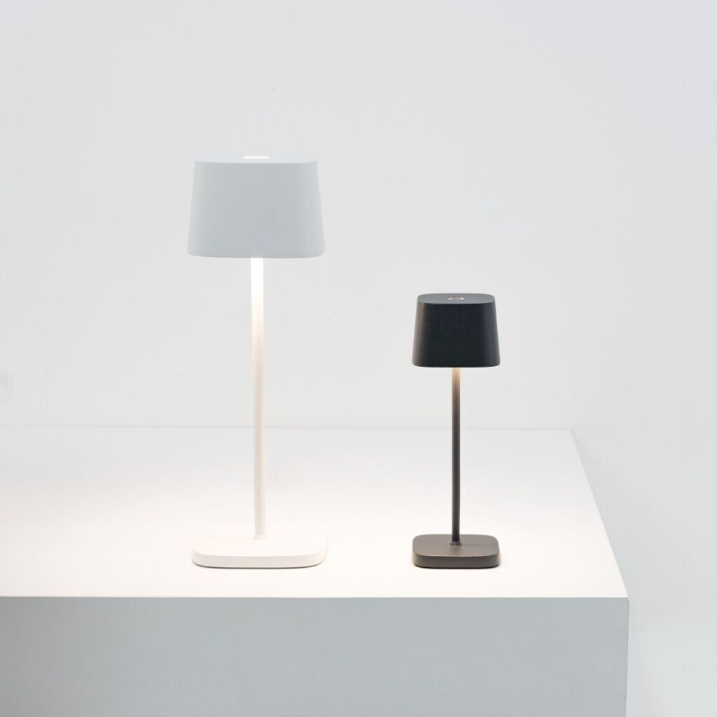 Zafferano Ofelia Pro Micro LED Table Lamp H30cm Sage Green