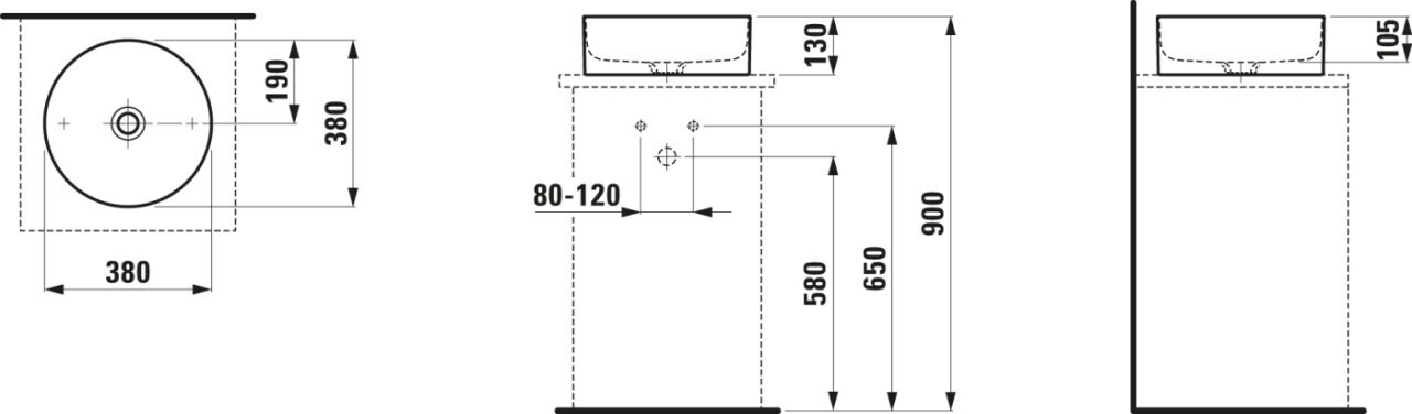 Laufen H8114357161121