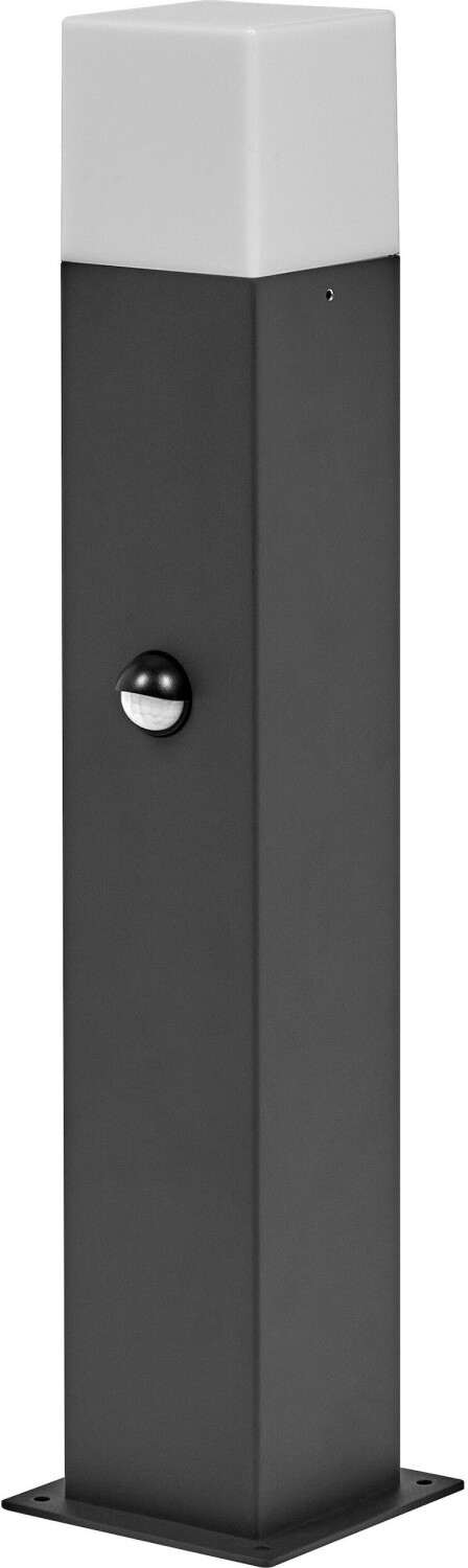 LEDVANCE ENDURA CLASSIC FIGO SQ outdoor light dark grey, 50 cm, aluminum IP44, indirect lighting, daylight sensor, motion detector