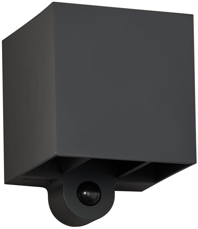 LEDVANCE ENDURA STYLE ADJ BEAM outdoor lighting, 2.5W, 180lm, dark gray, indirect lighting, motion detector, daylight sensor, IP54, 3,000K color temperature, warm white