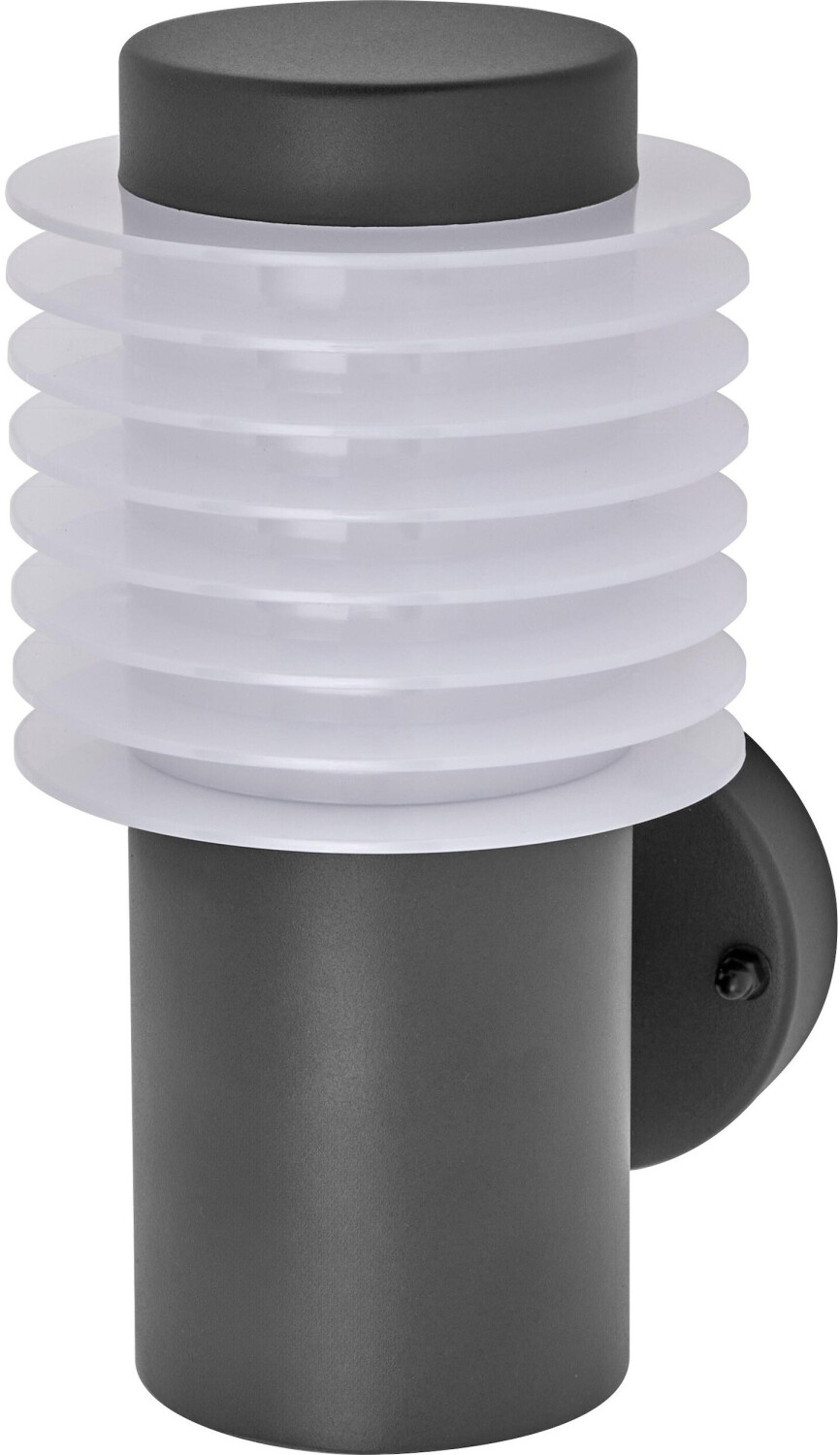 LEDVANCE ENDURA STYLE RONDO WALL outdoor light, 9W, 700lm dark gray, IP44, 3,000K color temperature, warm white