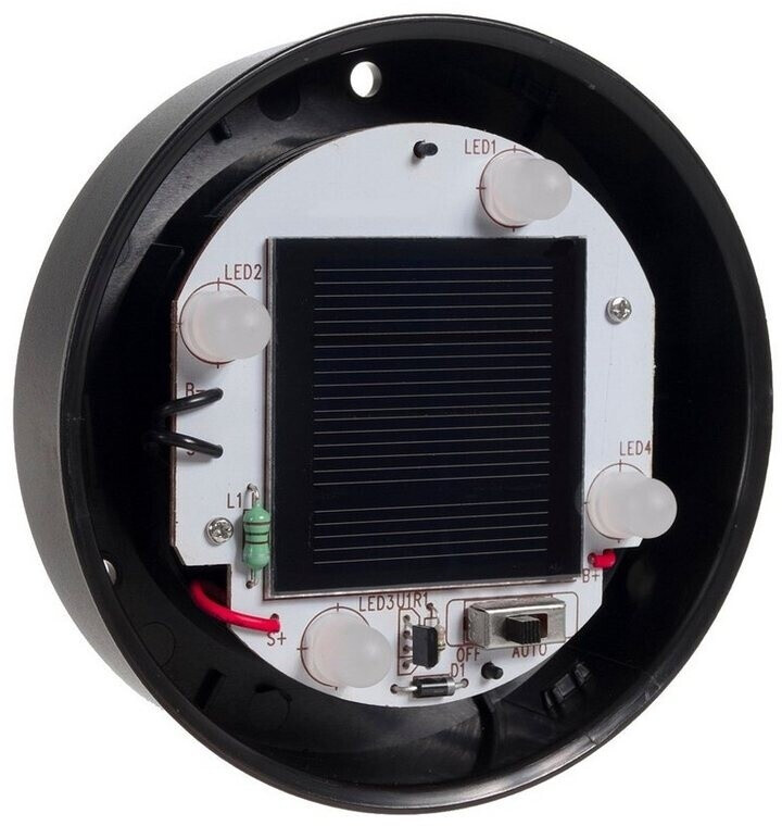 GreenBlue GB166 outdoor solar lamp solar ball solar light LED light ball garden lighting (white, 25cm)