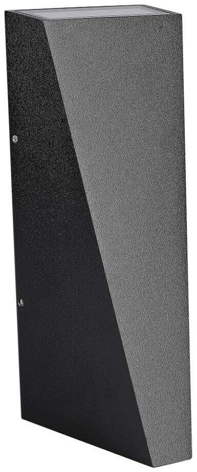 V-TAC Triangle LED wall lights black IP65-4W 450 lumens 3000K