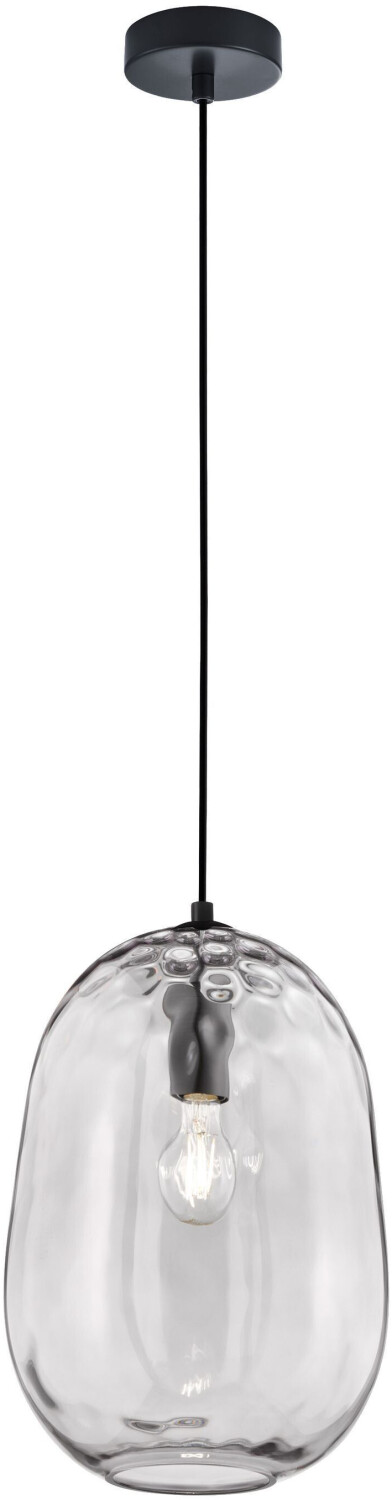 Fischer & Honsel Pendant light BRETAGNE (D 26 cm) black