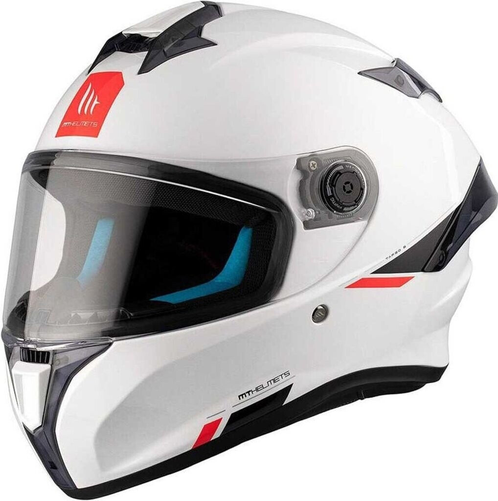 Mobile Technology Targo S Solid Helmet A0 Gloss White