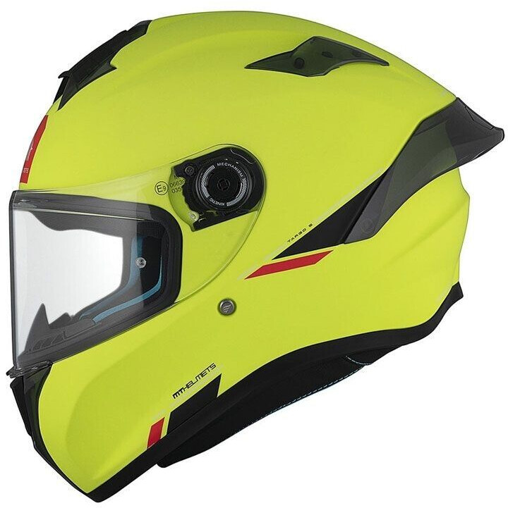 Mobile Technology Targo S Solid Helmet A3 Matt Yellow