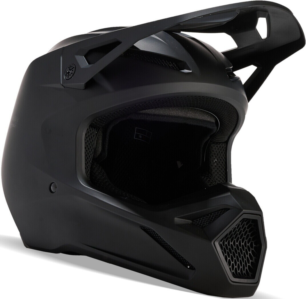Fox Youth V1 Helmet Matte Black