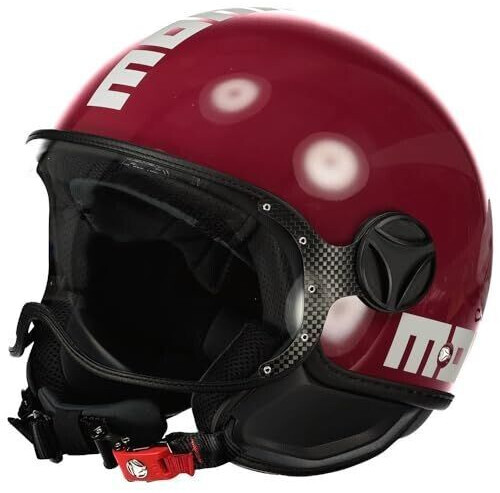 Momo Helmets FGTR Classic Jet Helmet E2206 Candy plum/white