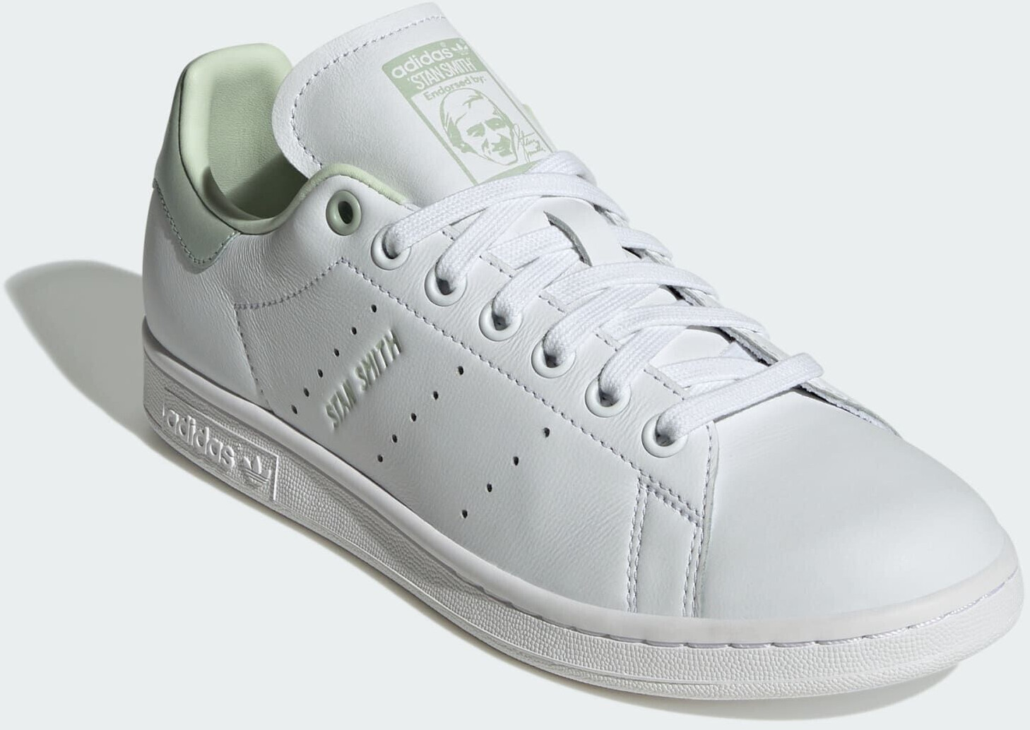 Buy Adidas Stan Smith Women cloud white linen green met. linen green from 53.99 Today Best Deals on idealo