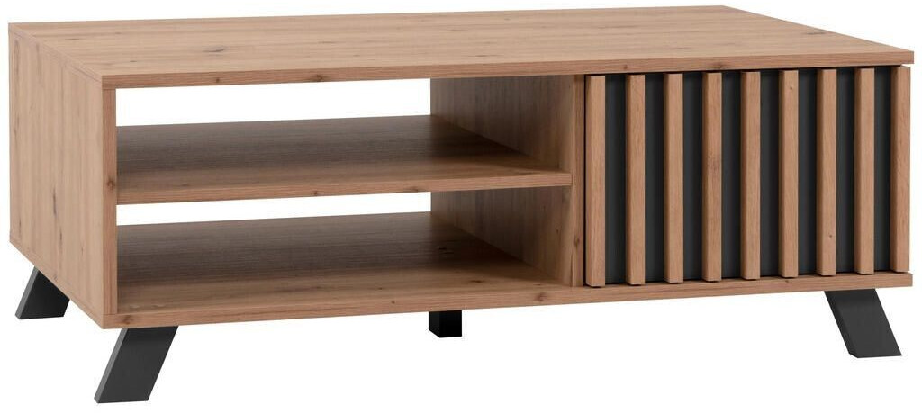 Mid.you Coffee table anthracite oak Artisan rectangular 67x42x110.5 cm