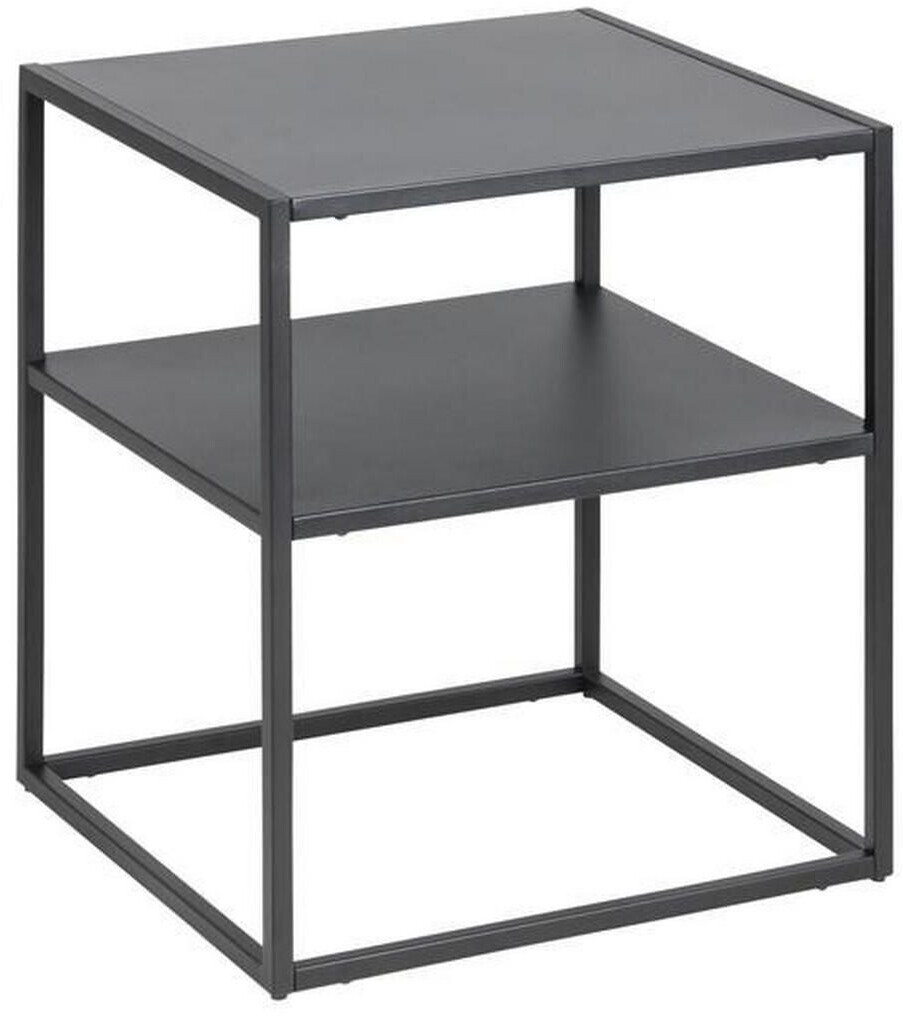Mid.you Side table black metal 45x50.5x40 cm
