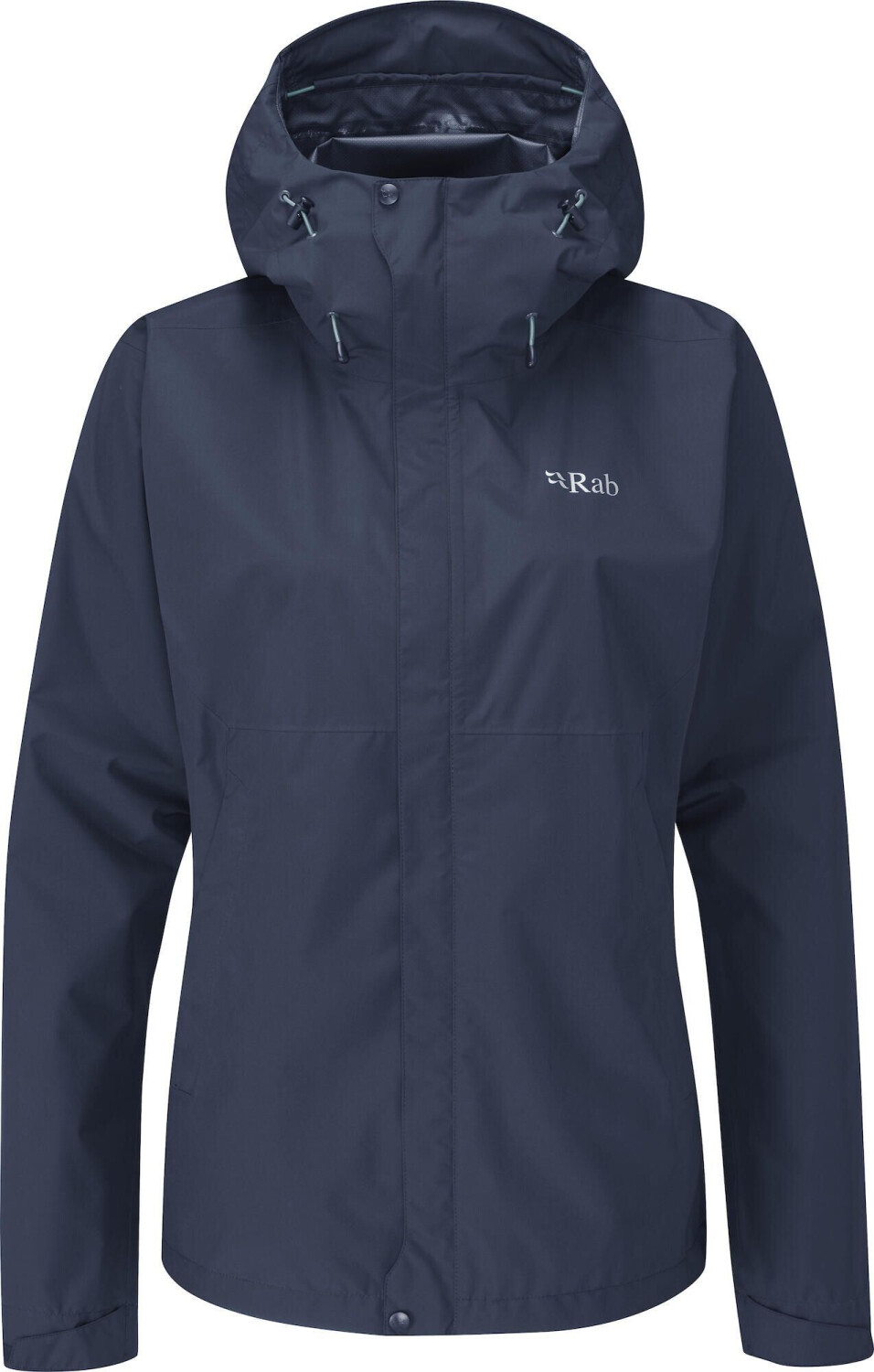 Rab Women's Downpour Eco Jacket (QWG-83) deep ink