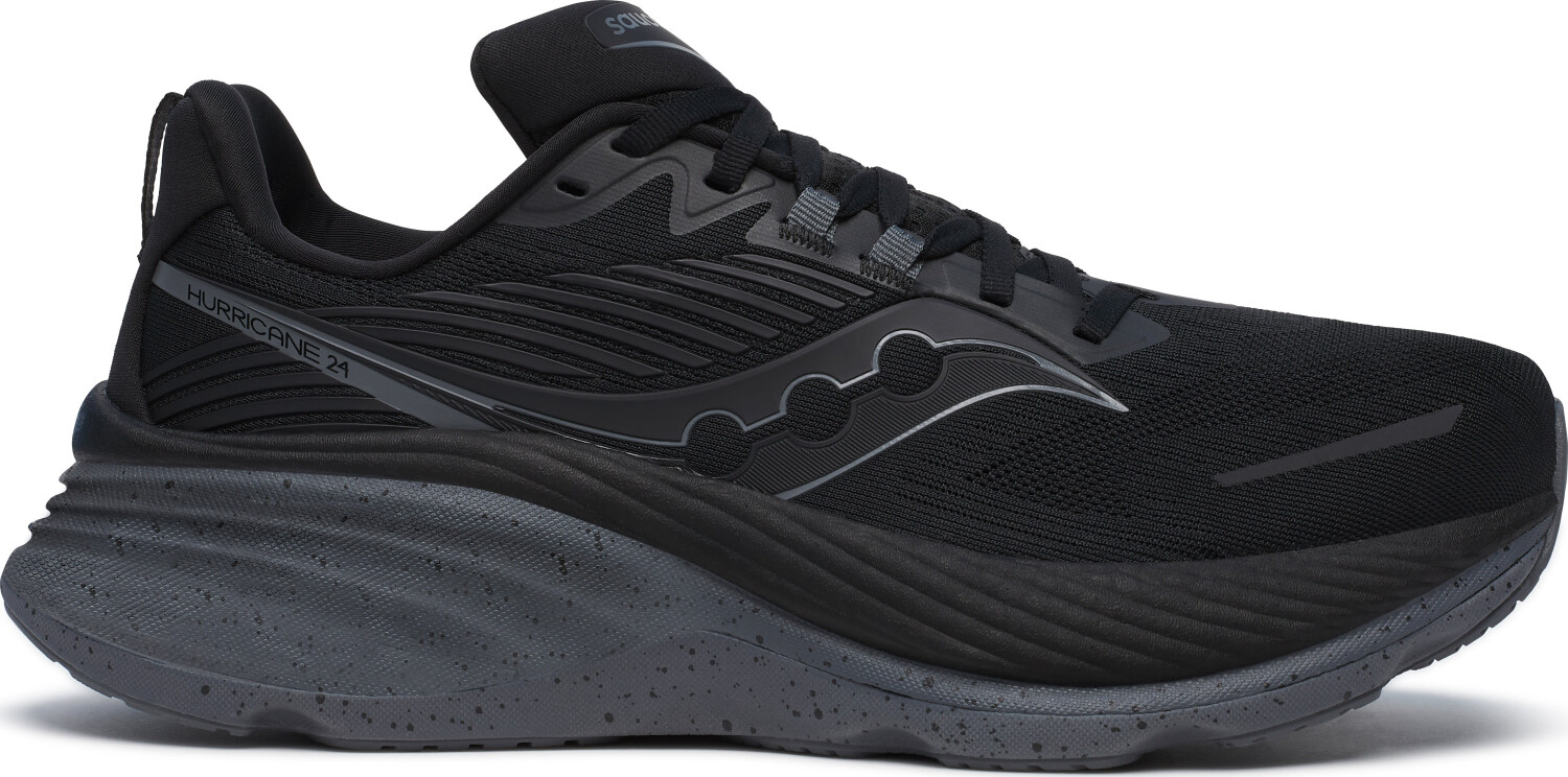 Saucony Hurricane 24 (S20933-101) black/shadow