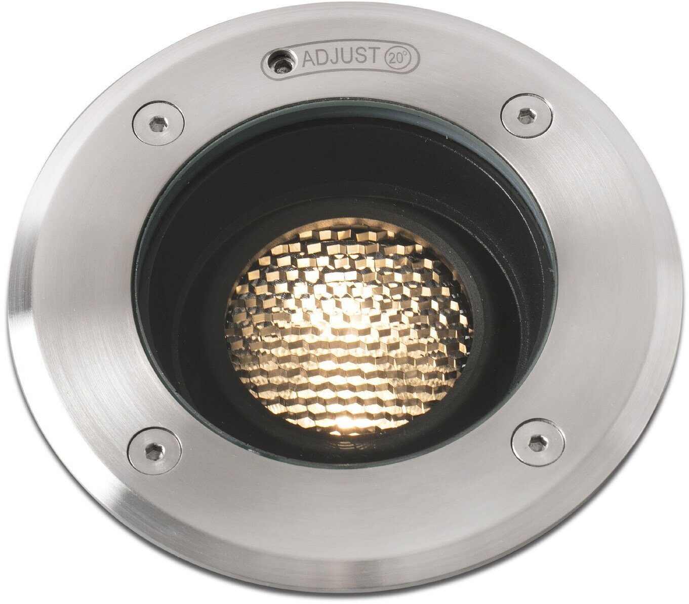 Faro Barcelona LED in-ground light Geiser, seawater-resistant, 13cm, 10°