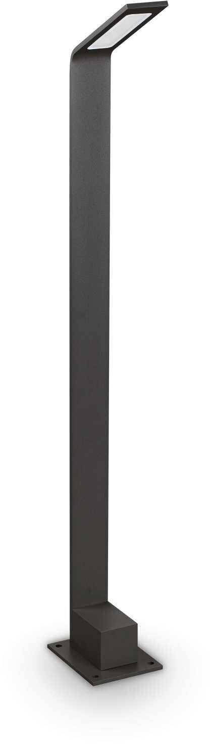 IDEAL LUX LED path lamp Agos black 4,000 K H80 cm aluminum