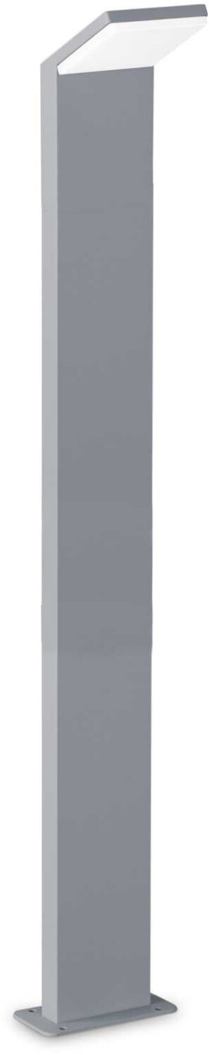 IDEAL LUX LED path light Style grey H100 cm Alu 3,000 K