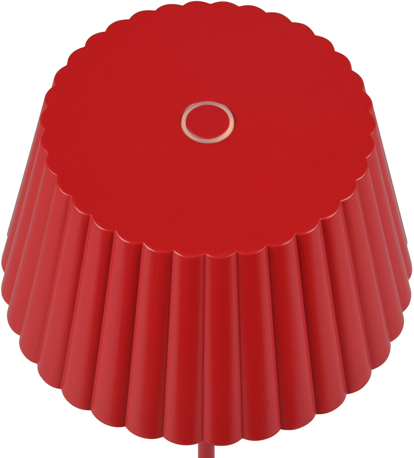 Trio LED battery-powered floor lamp Suarez, red, H123 cm, metal