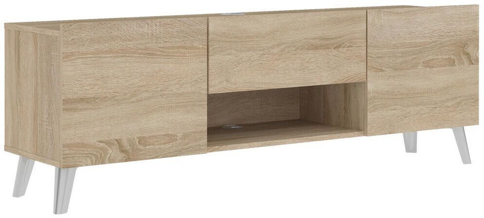 Mid.you Lowboard Sonoma Oak 1 drawer 140x46.5x34.5 cm Pefc (1399020602)