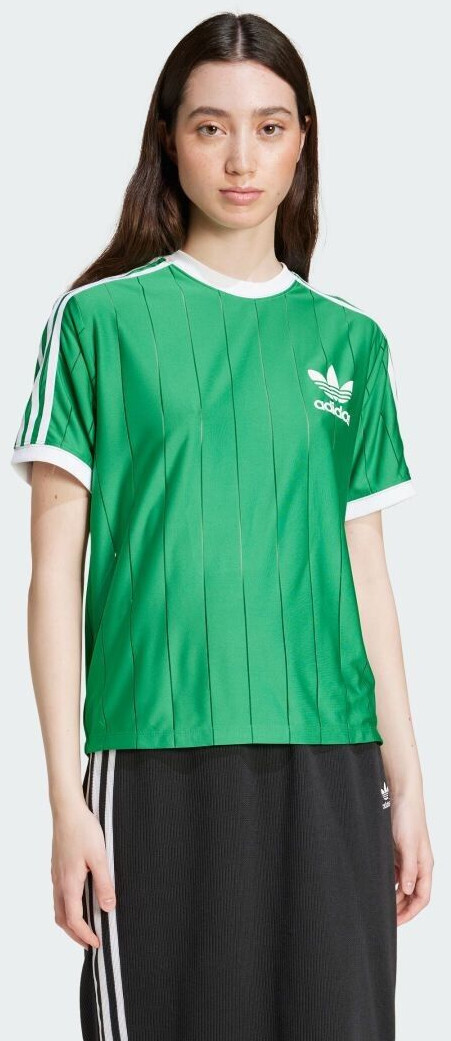 Adidas Adicolor 3-Stripes Pinstripe T-Shirt (IY7227) green