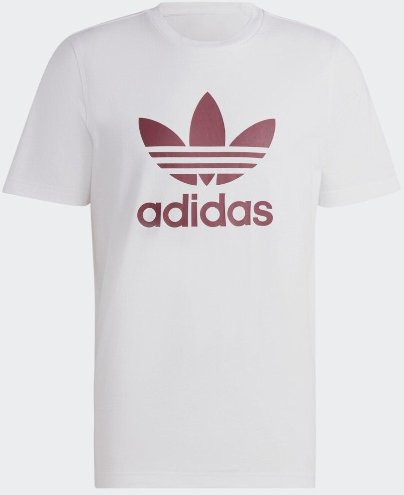 White and red adidas shirt 2025