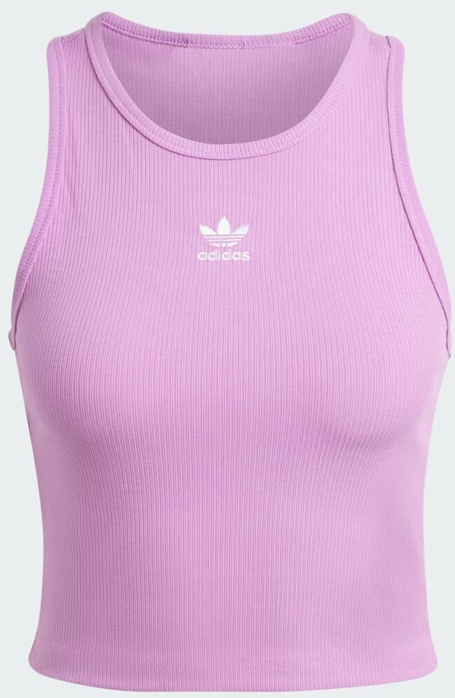 Adidas Essentials Ribbed Tanktop (IY9651) preloved Purple 2