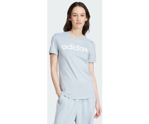 Buy Adidas LOUNGEWEAR Essentials Slim Logo T Shirt IY9188 wonder blue from 11.34 Today Best Deals on idealo