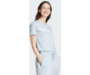 Buy Adidas LOUNGEWEAR Essentials Slim Logo T Shirt IY9188 wonder blue from 13.80 Today Best Deals on idealo