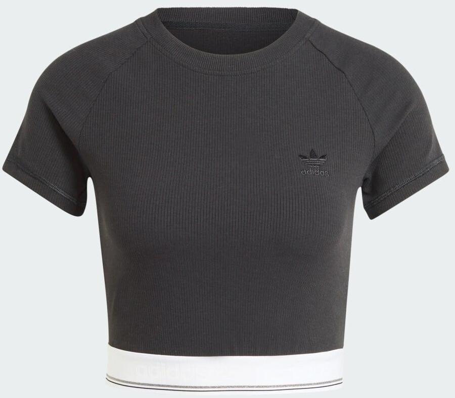Adidas Tape Waistband T-Shirt (IT9771) black
