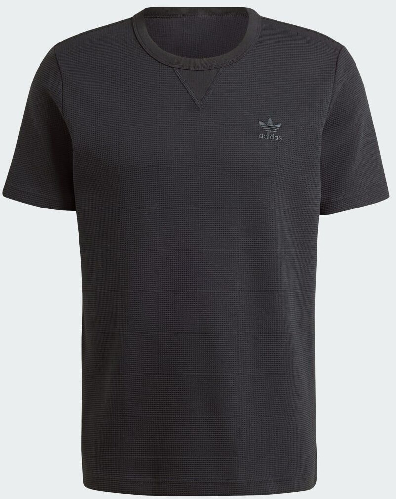 Adidas Trefoil Essentials Waffle T-Shirt (IW5804) black